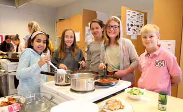 Elever i mat og helse